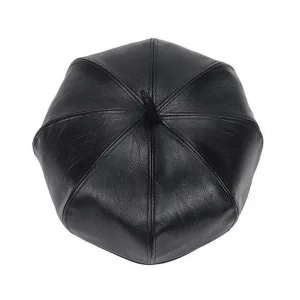 Béret Cuir Femme